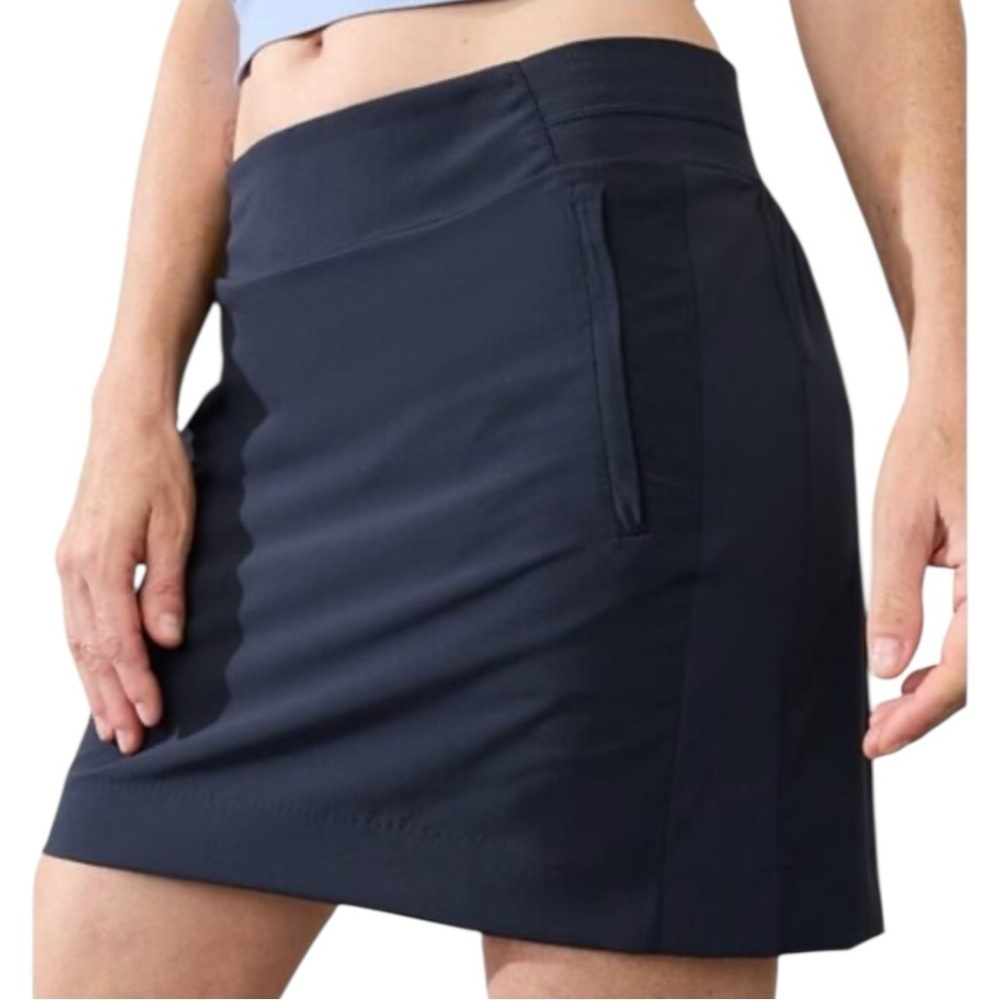 ATHLETA Brooklyn Mid Rise 16” Skort - Navy Women’s 16 - Picture 2 of 9